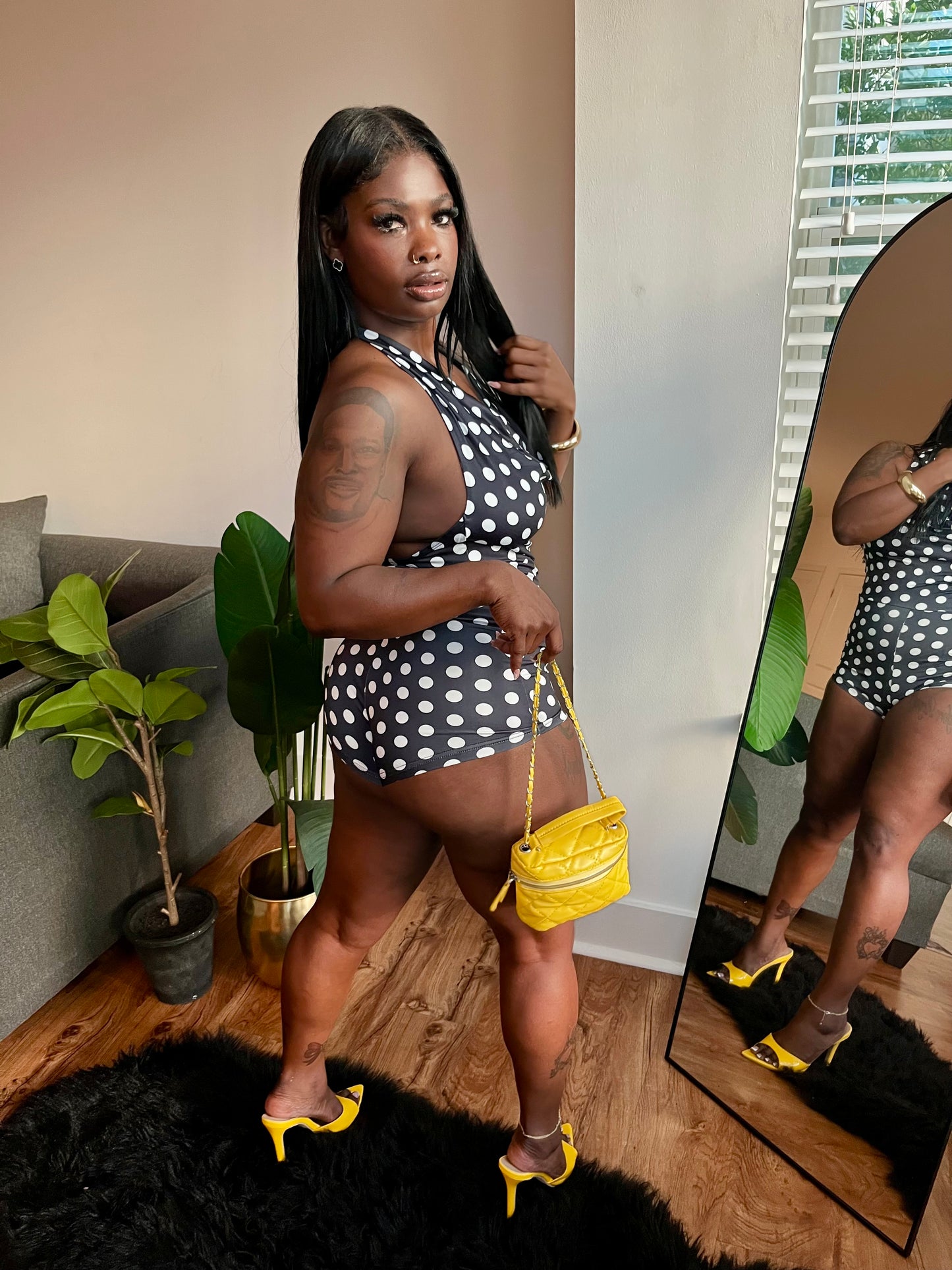 Polka Dot Romper