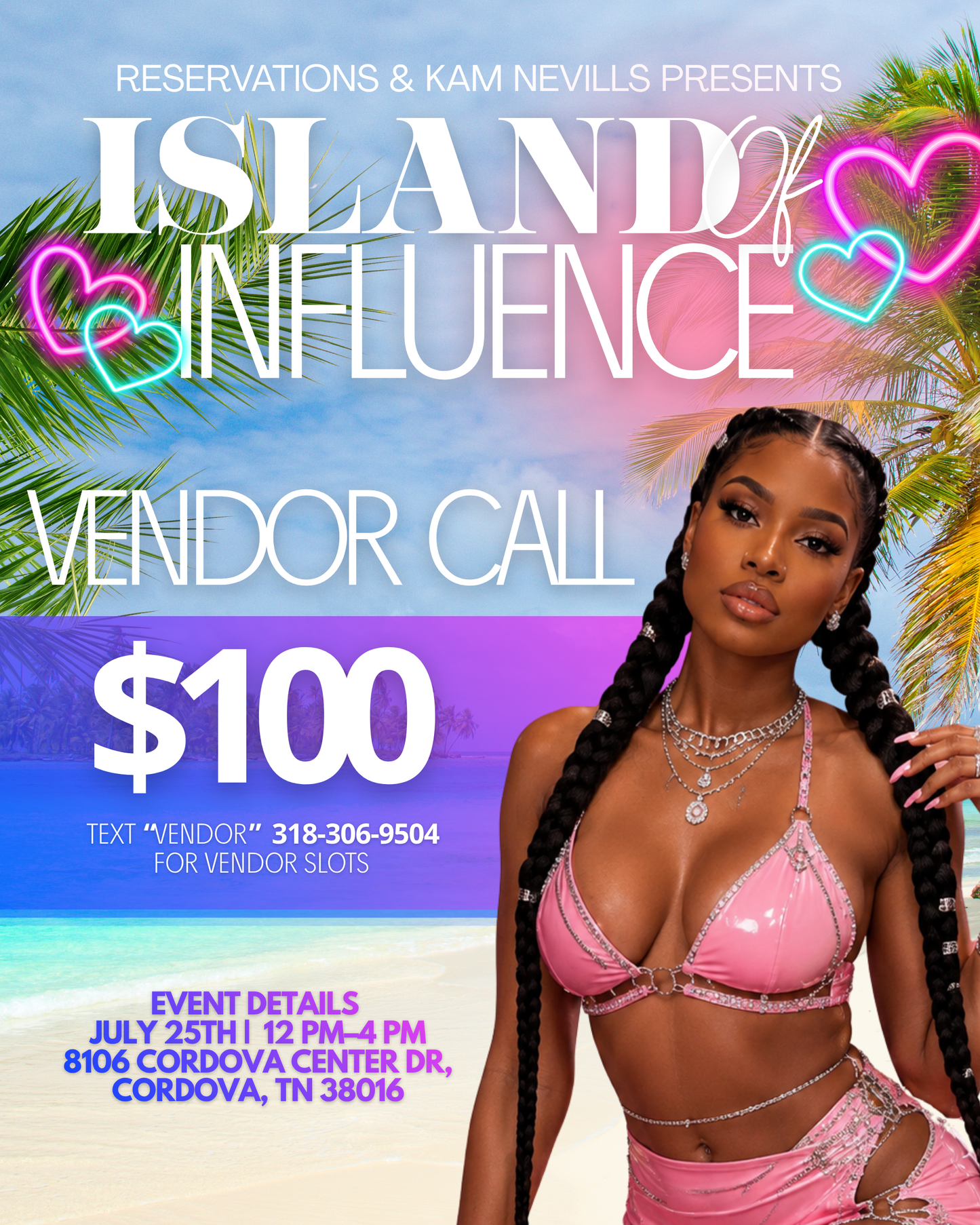 Pop Up Shop Vendor Fee