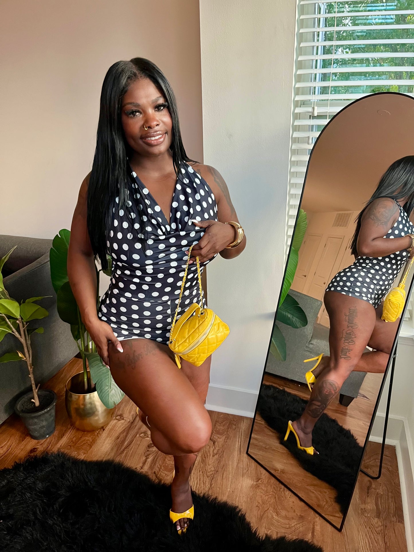 Polka Dot Romper